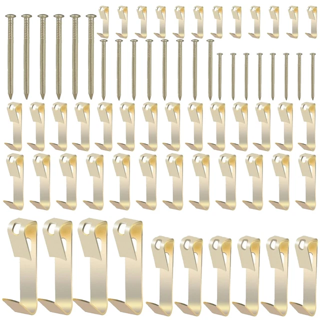 1 de cintres d'image pending ongles photo kit suspendu crochets muraux