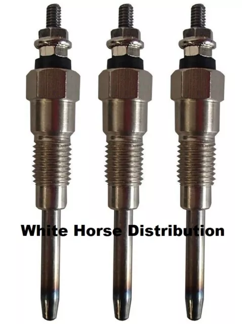 3X Glow plug fits Kubota L3430DT/GST/HST(C)