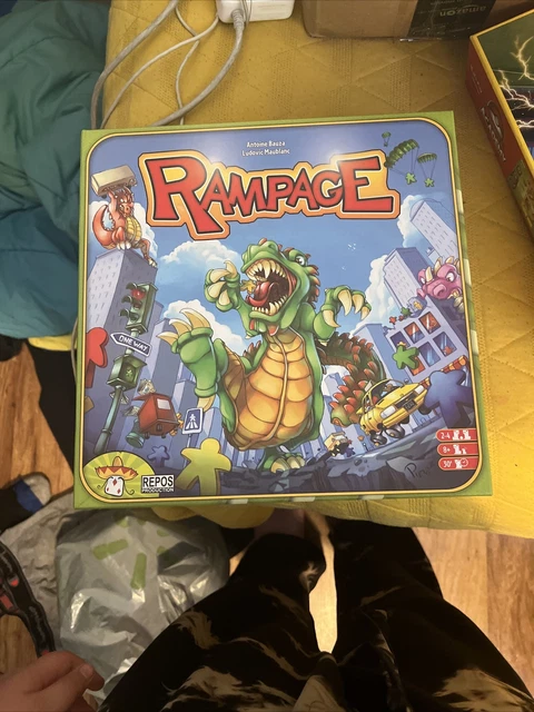 Rampage Board Game Terror in Meeple City COMPLETE