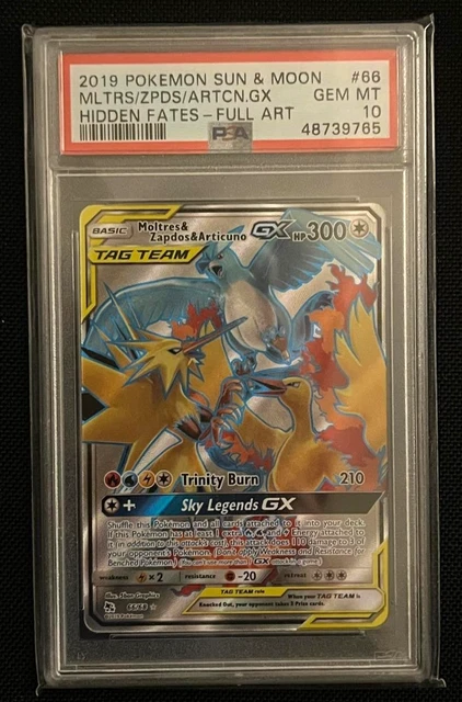 Moltres & Zapdos & Articuno GX (Full Art) Ultra Rare Hidden Fates - Foto 2