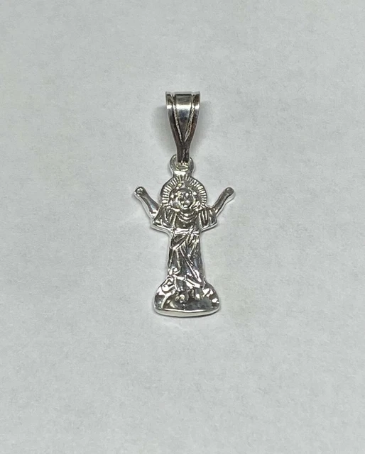 Sold 925 Sterlng Slver Dvne Chld Pendant & Chan Necklace. Dvno