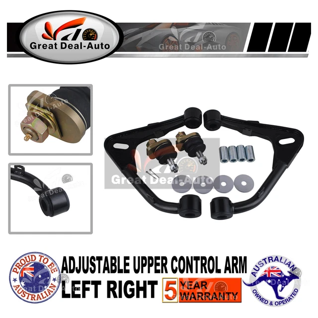 ADJUSTABLE UPPER CONTROL Arms For Isuzu DMax Dmax Camber & Caster