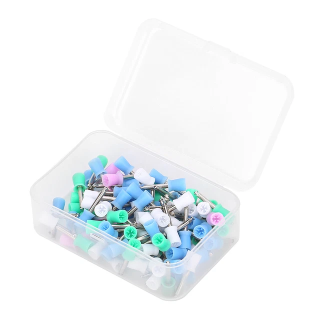 (Mixed Color)100x Dental Teeth Polishing Brush Rubber Polisher Dental DGD