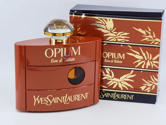 VTG  1977 YVES SAINT LAURENT OPIUM EAU De TOILETTE 4 oz PERFUME *NEW with BOX