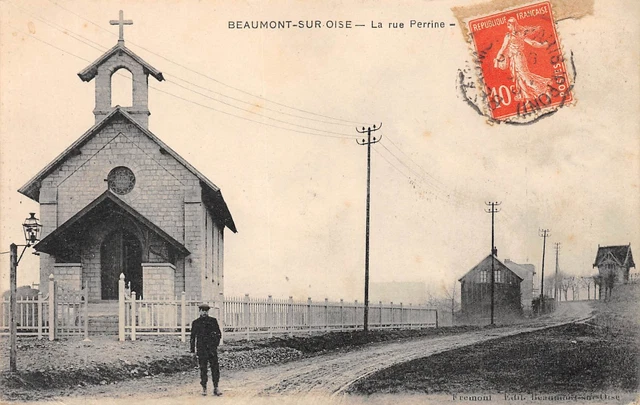 95-BEAUMONT-SUR OISE-La rue Perrine-N 6003-A/0175