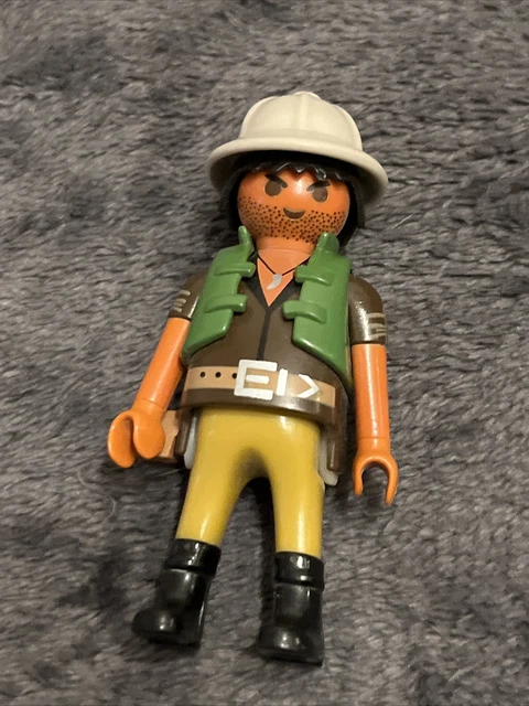 Figurine Playmobil Safari - Homme Conducteur Du Camion Tout-Terrain (réf. 4839), Occasion