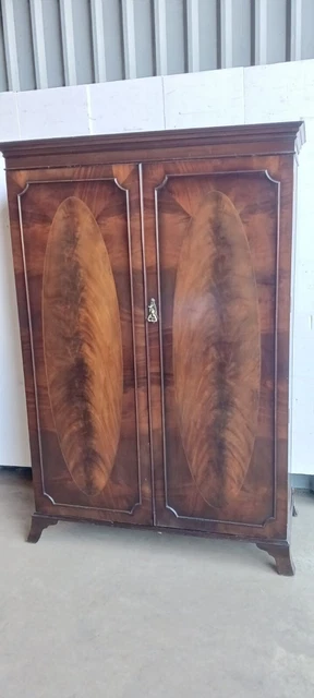 1940's mahogany wardrobe
