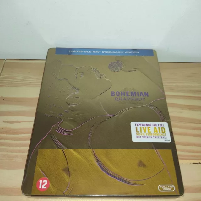 Bohemian Rhapsody STEELBOOK [Blu-ray] - VF INCLUSE - NEUF