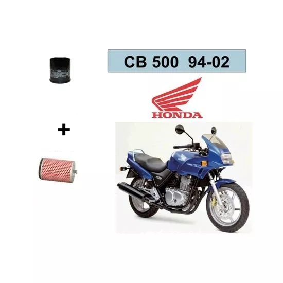 Kit Filtre à Air +  Filtre à Huile Pour HONDA CB 500 1994-2002