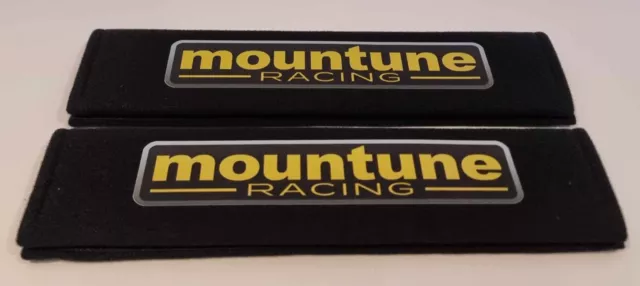 2X Carbon Sicherheitsgurt SICHERHEITSGURTPOLSTER Auswahl von 6 Mountune Racing AMG ST LINE 2