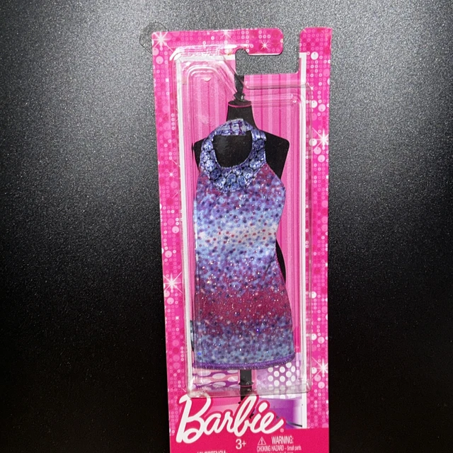 BARBIE DOLL FASHIONISTAS Clothing Pack Fashion Outfit Purple Glitter Dress 2012 $9.99 - PicClick BARBIE DOLL FASHIONISTAS Clothing Pack Fashion Outfit Purple Glitter Dress 2012 $9.99 - PicClick