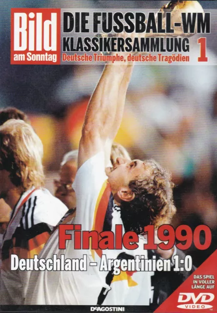 Die Fussball-WM Klassikersammlung 1: D-ARG Finale 1990 | DVD mit Begleitheft