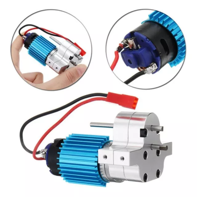 Metal Transmission Gearbox for MN 1:12 D90 D91/WPL B14 B24 C14 C24 1:16 RC Car