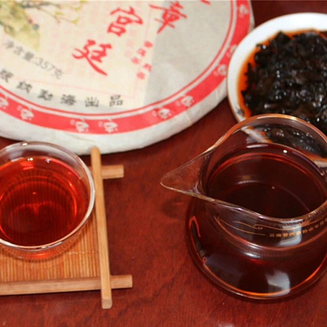357g 2006 Year Yunnan Lao Ban Zhang Palace Shu Puer Tea Chinese Ripe Pu-erh