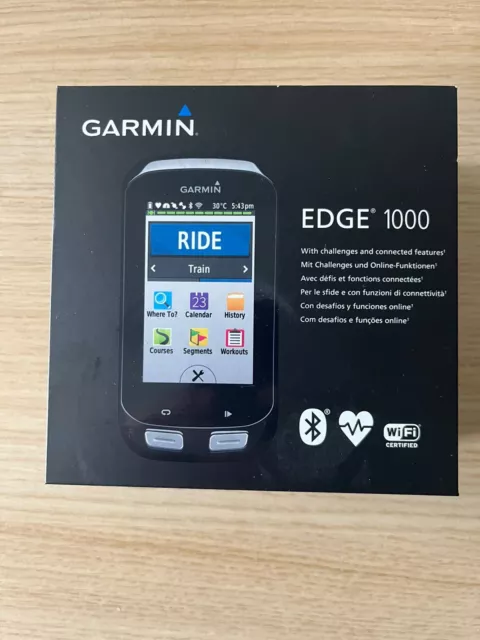 Garmin Edge 1000 GPS Bike Computer Boxed 2