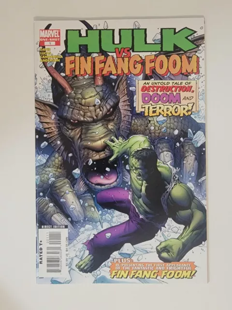 Hulk Vs Fin Fang Foom #1 Marvel Comics One-Shot 2008