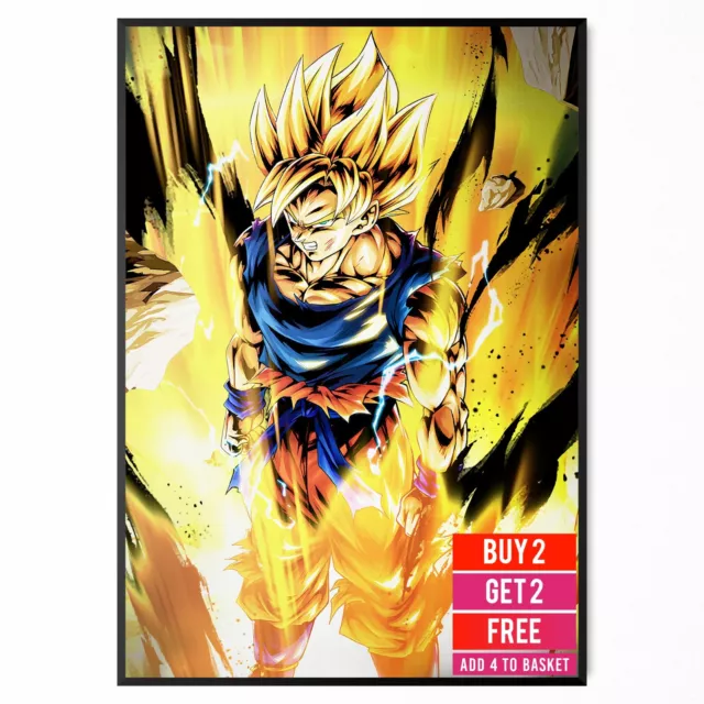 Fanbois Collectors Goku Super Saiyan Blue Kaioken Acrylic Standee