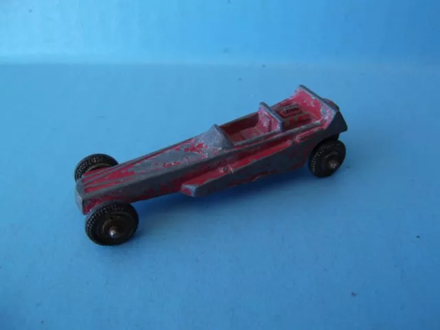 Vintage Tootsie Toy Wedge Dragster Red tootsietoy