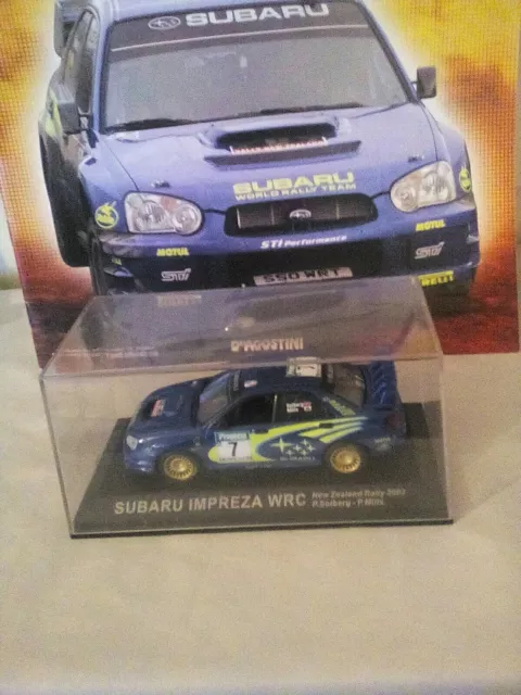 Subaru Impreza WRC New Zealand Rally 2003 P.Solberg-P.Mills 1:43 Model Car