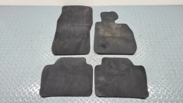 Genuine Bmw 3 Series F30 F31 Carpet Floor Mat Set Black Velour 1817697