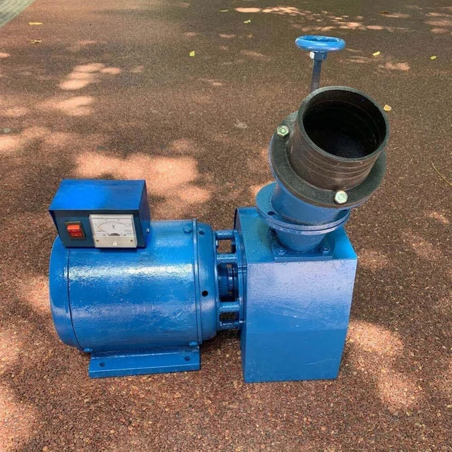 4KW 220V Impacto Monofásico Generador Hidroeléctrico Horizontal