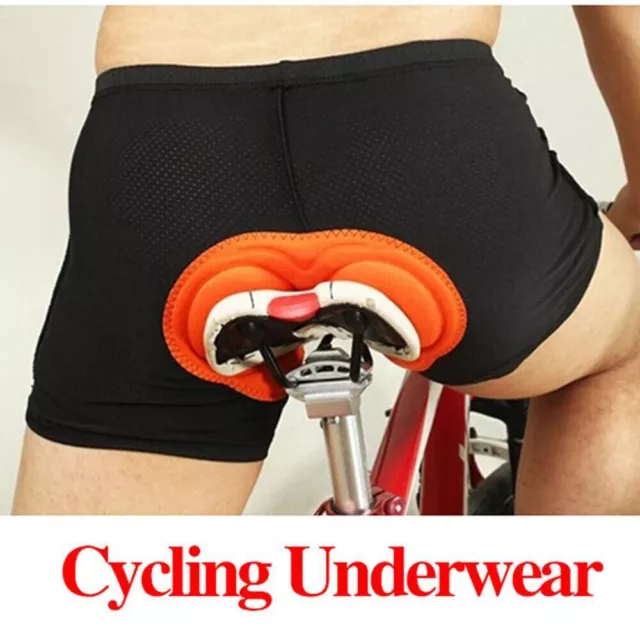 MEN WOMEN 3D Gel Pants Padded Bicycle Cycling Bike Shorts Underwear Soft  Gifts £5.27 - PicClick UK