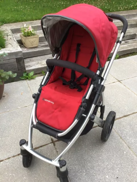 UPPAbaby Vista  Travel System Pushchair with rumble seat, bassinet, rain over