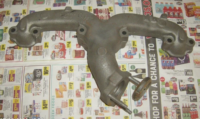 Chevrolet L Rams Horn Exh Manifold 3982478 350 327 1967 1968 1969 1970 1971 1972 Chevrolet L Rams Horn Exh Manifold 3982478 350 327 1967 1968 1969 1970 1971 1972