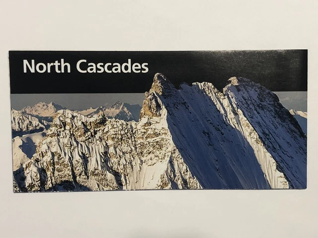 Unigrid NORTH CASCADES NATIONAL Park Unigrid Brochure Map NPS NEWEST VERSION ...