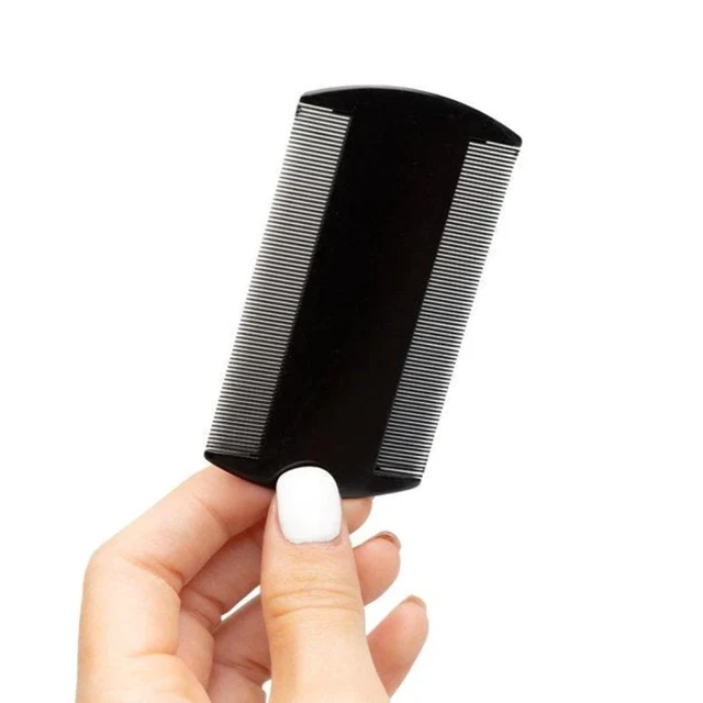 Double Sided Fine Tooth Nit, Head Lice Plastic Comb- Includes 2 combs
