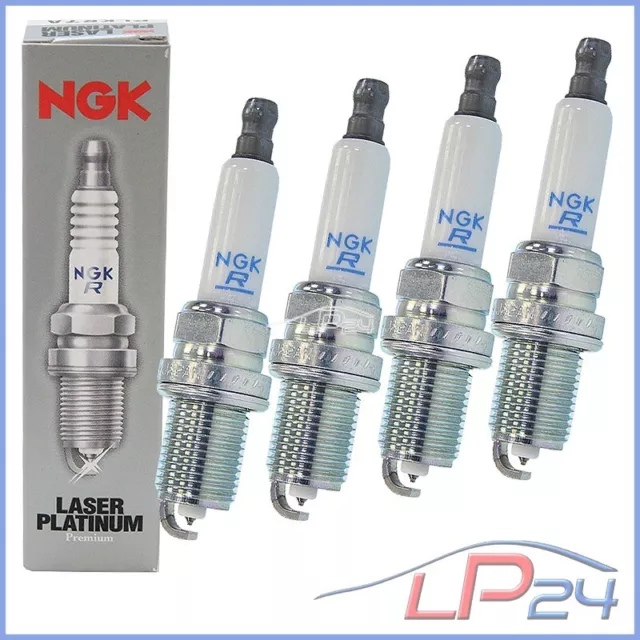 4X Ngk Bougie D'allumage Pour Vw Golf 6 5K 1.8 Tsi 2.0 Gti + R 4Motion