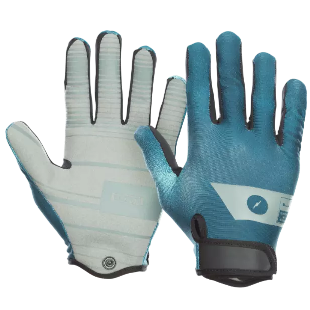 ION Amara Gloves Full Finger  Neopren Handschuhe Gr. S 48 green / blue