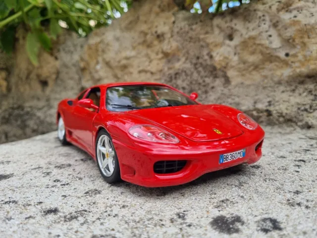 # Ferrari 360 modena rouge 1/18 Burago