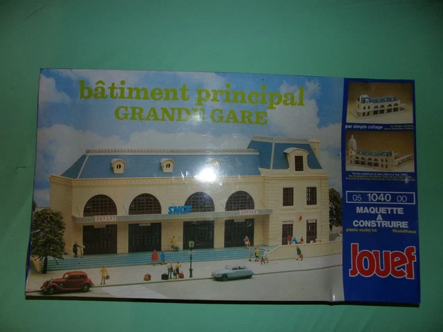 Grande gare Jouef neuve maquette train miniature - Modélisme