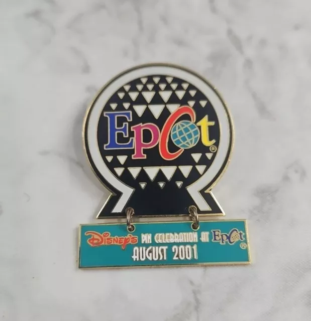 Rare Disney License Limited Edition Epcot Pin 2001 Artist Hand Signed