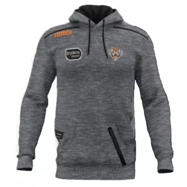 Wests Tigers Player Fleece Hoodie XS - 5XL, Womens & Kids Hoody NRL Steeden 21