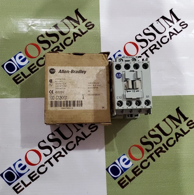 Allen-Bradely 100-C12K01 Leistungsschütz Spulenspannung 48Vac Kostenloser...