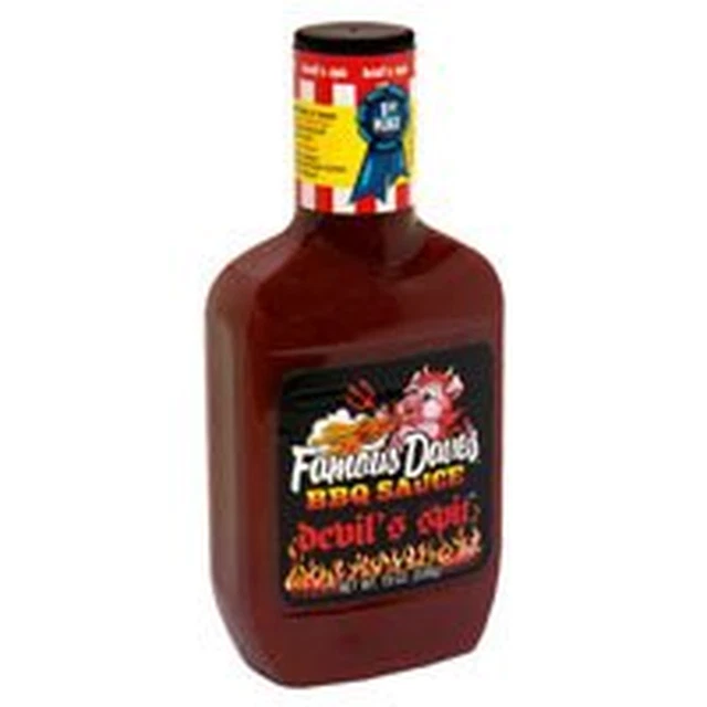 Famous Dave'S BBQ Sauce, Devil'S Spit,1.19 Pound (Pack of 2)