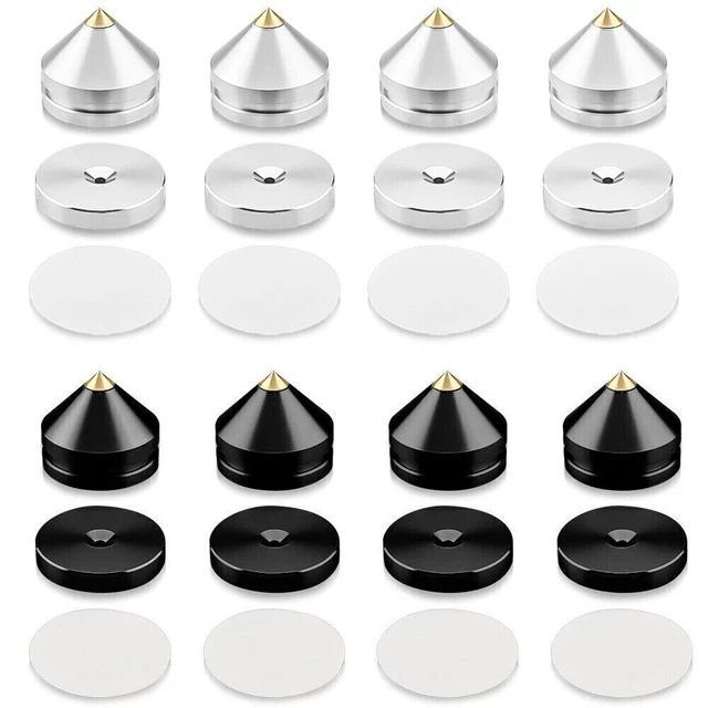 4 Pointes De Découplage M6 Acier Inox 304 - Pour Haut-Parleurs Ou Équipement Audio