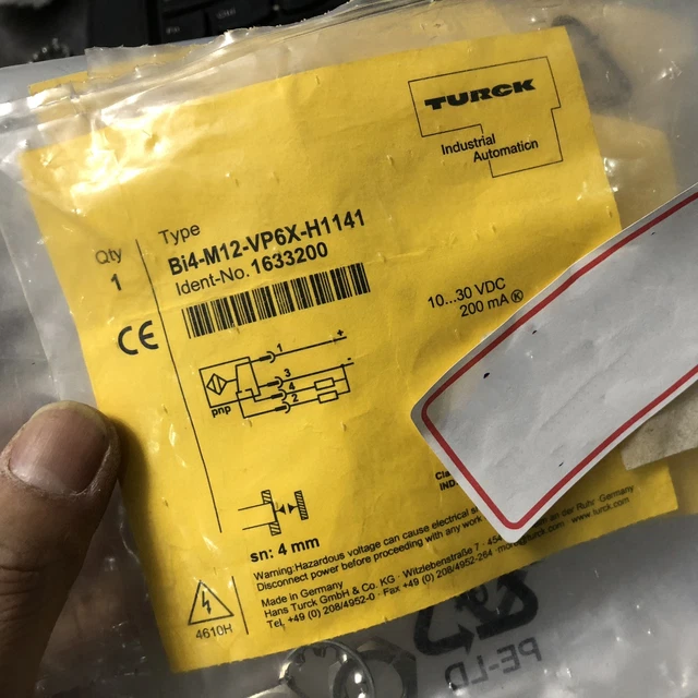 1pc NEW turck Proximity switch BI4-M12-VP6X-H1141 FAST SHIP