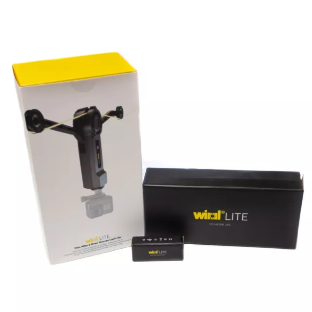 Kit sistema di telecamere via cavo Wiral LITE con custodia da viaggio + pipistrello di ricambio + 100 m moto rapido