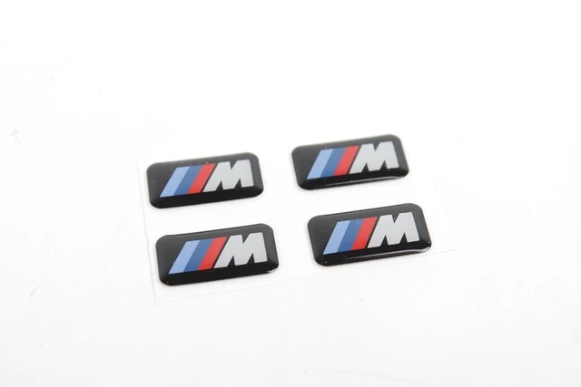 BMW GENUINE M Sport Steering Wheel Emblem Set of PCS m Badge NEW  36112228660 PicClick
