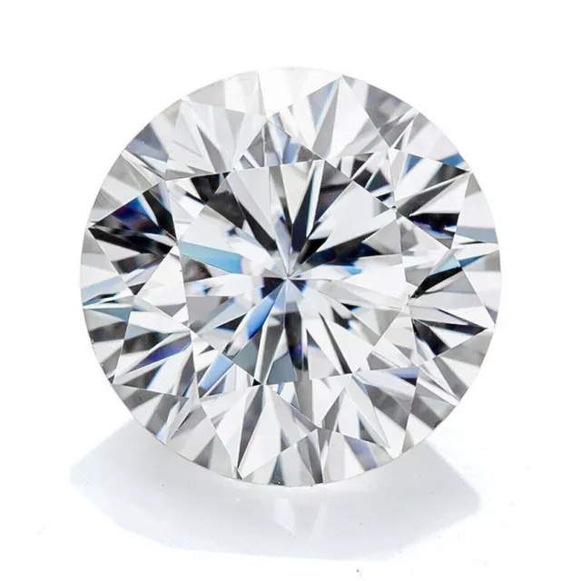 Natural White Diamond 1 Carat Round Shape E Color Gemstones
