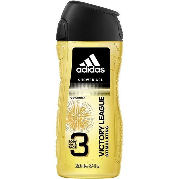 33,92EUR/1l Adidas Ducha 250ml 3in1 Victory League