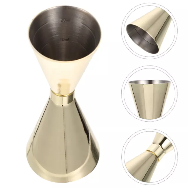 Stainless Steel Double Jigger Measuring Cup - 30ml/45ml-SO