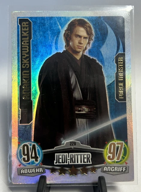 Star Wars Force Attax Sammelkarten Serie 2 - Anakin Skywalker Force Meister