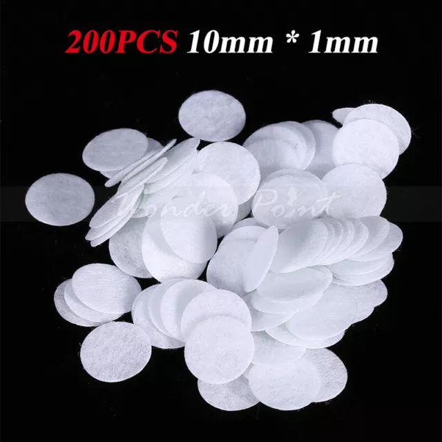 200PCS Microdermabrasion Cotton Filters Replacement For Blackhead Removal Device