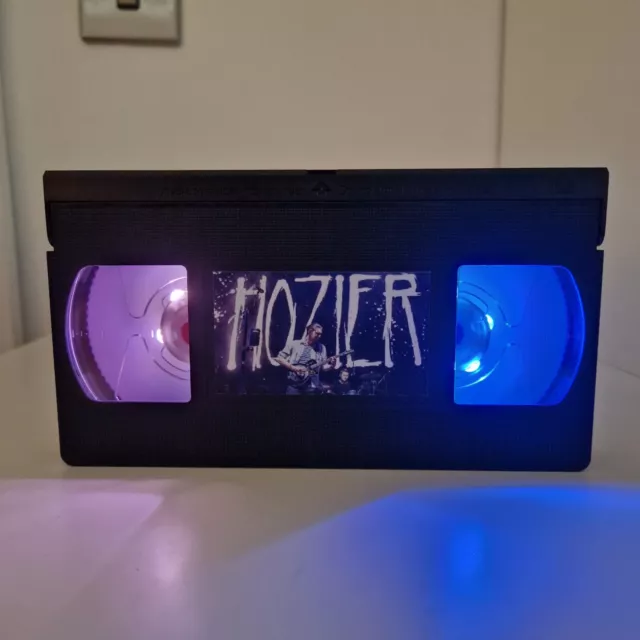 Hozier Live LED VHS Video Tape Lamp Halloween Birthday Gift Retro Light Music