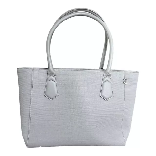 DAGNE DOVER SIGNATURE Tote Bag Purse Bleecker Blush Gray Taupe
