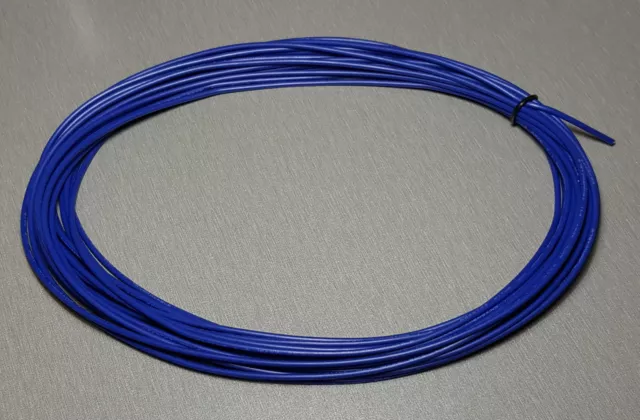 10 Metres BLUE UL-1007 Hookup Wire 18AWG 2.1mm PVC insulator